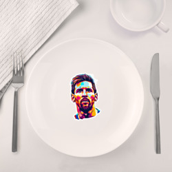 Набор: тарелка + кружка Лионель Месси футболист - фото 2