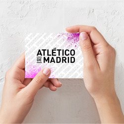 Поздравительная открытка Atletico Madrid pro football по-горизонтали - фото 2