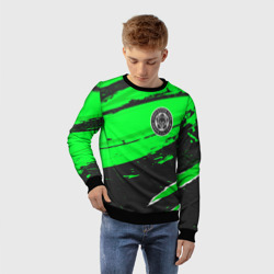 Детский свитшот 3D Leicester City sport green - фото 2