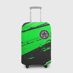 Чехол для чемодана 3D Leicester City sport green