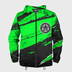 Мужская ветровка 3D Leicester City sport green