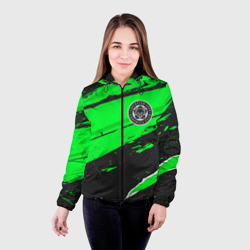 Женская куртка 3D Leicester City sport green - фото 2