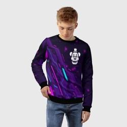 Детский свитшот 3D FNAF neon gaming - фото 2