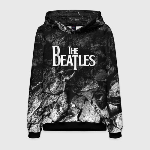 Мужская толстовка 3D The Beatles black graphite, цвет черный