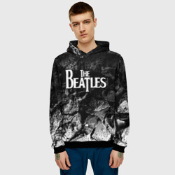 Мужская толстовка 3D The Beatles black graphite - фото 2