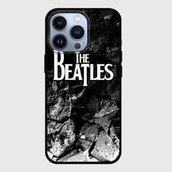 Чехол для iPhone 13 Pro The Beatles black graphite