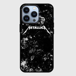 Чехол для iPhone 13 Pro Metallica black ice