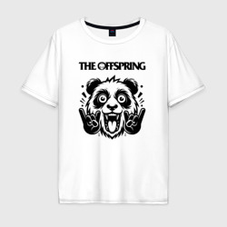 Мужская футболка хлопок Oversize The Offspring - rock panda