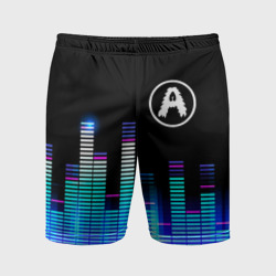 Aerosmith эквалайзер – Мужские шорты спортивные с принтом купить