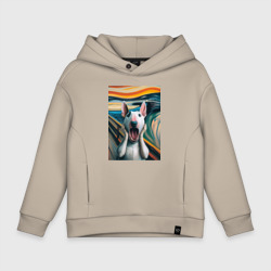 Детское худи Oversize хлопок Булли в картине крик - нейросеть