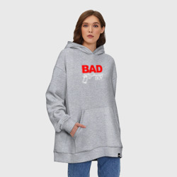 Худи SuperOversize хлопок Bad boy - with gun   - фото 2