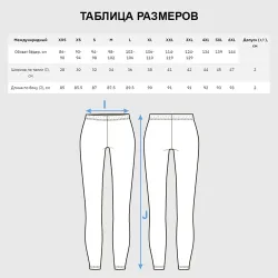 Леггинсы 3D Имперский флаг России штриховка - фото 6
