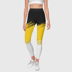 Леггинсы 3D Имперский флаг России штриховка - фото 2