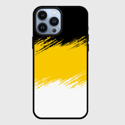 Чехол для iPhone 13 Pro Max Имперский флаг России штриховка