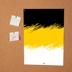 Постер Имперский флаг России штриховка - фото 2