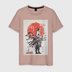 Зоро Ророноа Охотник  – Мужская футболка хлопок с принтом купить со скидкой в -20%