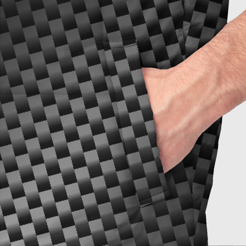 Мужской жилет утепленный 3D BYD sport carbon, цвет черный - фото 6