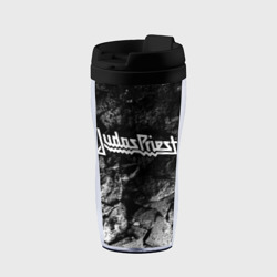 Термокружка-непроливайка Judas Priest black graphite