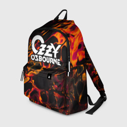 Рюкзак 3D Ozzy Osbourne red lava