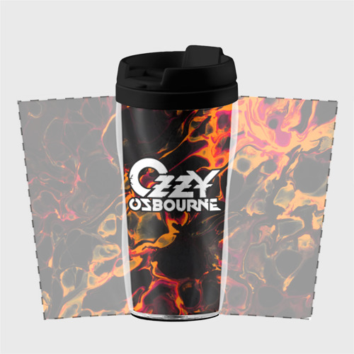 Термокружка-непроливайка Ozzy Osbourne red lava - фото 2