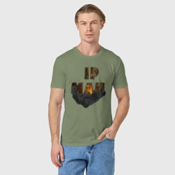Мужская футболка хлопок IP Man  - фото 2