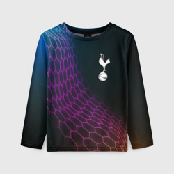 Детский лонгслив 3D Tottenham футбольная сетка