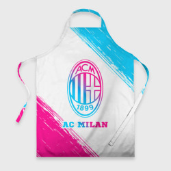 Фартук 3D AC Milan neon gradient style