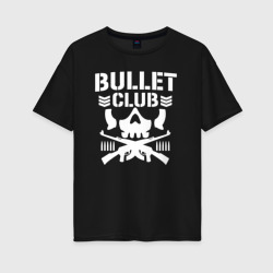 Женская футболка хлопок Oversize Bullet Club