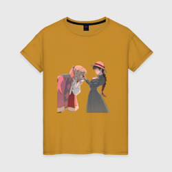 Хаул Ходячий замок – Женская футболка хлопок с принтом купить со скидкой в -20%