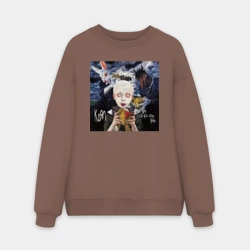 Мужской свитшот oversize без начеса хлопок Korn - See You on the Other Side