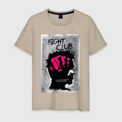 Fihgt club poster – Мужская футболка хлопок с принтом купить со скидкой в -20%