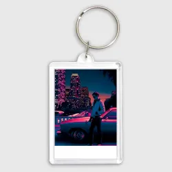 Брелок прямоугольный 35*50 Drive poster