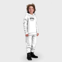 Детский костюм хлопок Oversize Irina never alone - motto - фото 2