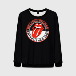 Мужской свитшот 3D Rolling Stones Established 1962 group