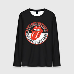 Мужской лонгслив 3D Rolling Stones Established 1962 group