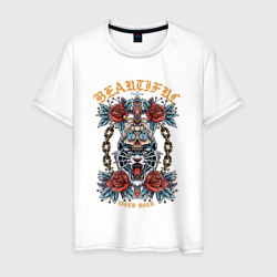 Рёв тигра – Мужская футболка хлопок с принтом купить со скидкой в -20%