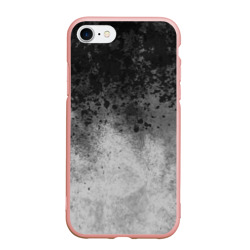 Абстракция - серые чернила – Чехол для iPhone 7/8 матовый с принтом купить