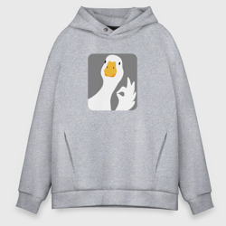 Мужское худи Oversize хлопок Гусь-нормусь