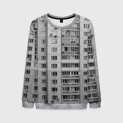 Мужской свитшот 3D Эстетика панельки