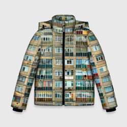 Зимняя куртка для мальчиков 3D Панельный дом