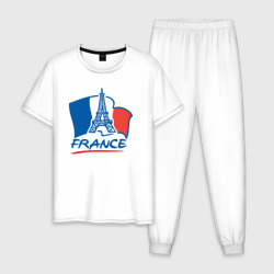 Мужская пижама хлопок France