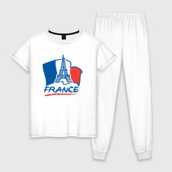 Женская пижама хлопок France