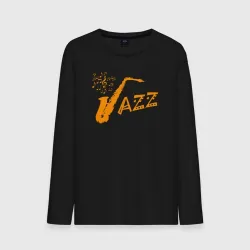 Мужской лонгслив хлопок Jazz sax