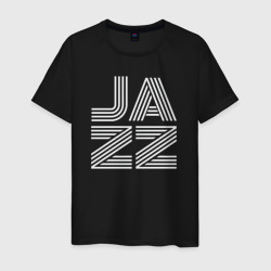Jazz vibe – Мужская футболка хлопок с принтом купить со скидкой в -20%