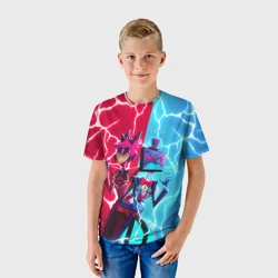 Детская футболка 3D Вокс и Аластор Отель Хазбин - фото 2