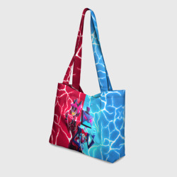Пляжная сумка 3D Вокс и Аластор Отель Хазбин - фото 2