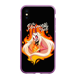 Чехол для iPhone XS Max матовый The princess of hell Hazbin Hotel