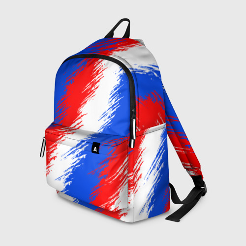 Рюкзак 3D Триколор штрихи красок