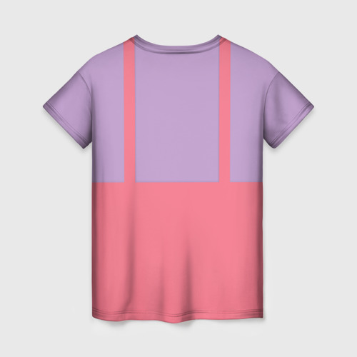 Женская футболка 3D с принтом Костюм Джекса удивительный цифровой цирк, вид сзади #1