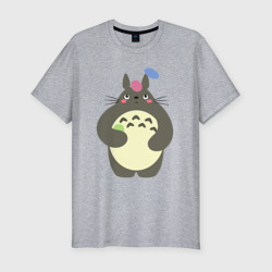 Мужская футболка хлопок Slim Totoro game